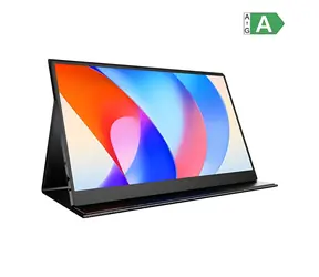 15,6" Uperfect USetup E7 grau / Tragbarer Monitor / IPS / Touchscreen / FHD 1920x1080 / 60Hz / Mini-HDMI + 2x USB-C