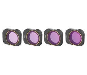 SUNNYLIFE ND-Filterset 4/8/16/32 / ND-Filter für Drohnen / für DJI Mini 3 Pro / MM3-FI417