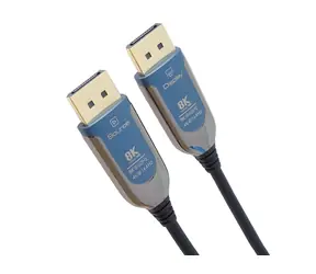 PremiumCord DisplayPort 1.4 AOC 50 m / Kabel / Stecker/Stecker / 8K / vergoldete Anschlüsse
