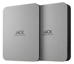 LaCie Mobile Drive Secure grau / Externe Festplatte / 2 TB / 2,5" / USB-C 3.2 Gen 1
