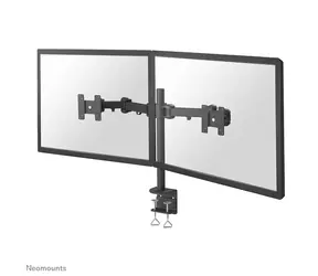 Neomounts FPMA-D960D schwarz / Tischmonitorhalterung / für 2 Monitore / 10-27" / VESA 100x100 mm / Tragkraft 8 kg