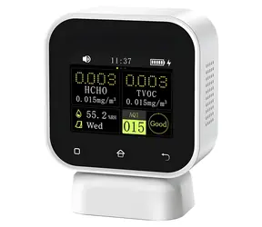 FNIRSI SFD-02 / Luftqualitätsmonitor / Formaldehyd / TVOC / Luftfeuchtigkeit / Touchscreen