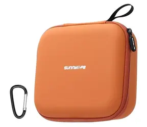 Sunnylife FP-B957 orange / Hülle / für DJI Flip / PU-Leder, EVA