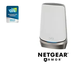 Netgear Orbi 960 / Router / Quad-Band WiFi 6E / 10,8 Gbit/s / 4X RJ-45 / 12 Antennen
