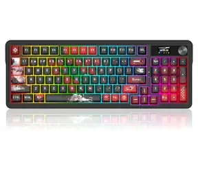 Redragon K719AK-RGB-PRO Artemis Pro schwarz / Kabellose Gaming-Tastatur / Mechanisch / Lion Linear / RGB / USB / Bluetooth