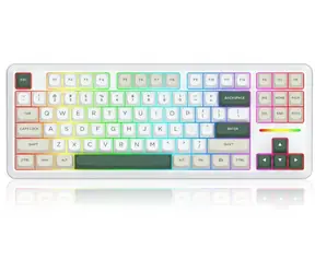 Redragon Wildslash Pro weiß / Gaming-Tastatur / mechanisch / kabellos / hintergrundbeleuchtet
