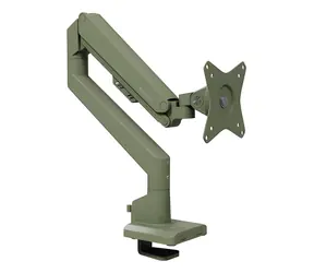 Arozzi Alzare Neo grün / Tischmonitorhalterung / Gasfeder / VESA 75x75-100x100 / Tragkraft 9 kg
