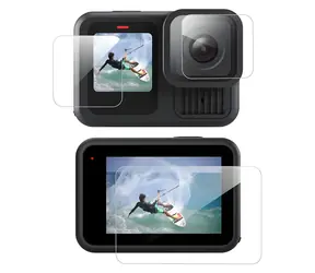 Telesin S6-FLM-07-TGP / Gehärtetes Glas 3-in-1 / GoPro Hero 13 Black / 9H / 3er-Set