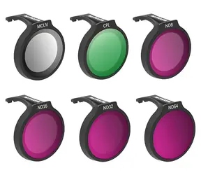 Sunnylife NE-FI877 / Filterset für DJI Neo / MCUV, CPL, ND8, ND16, ND32, ND64 / 6 Stück