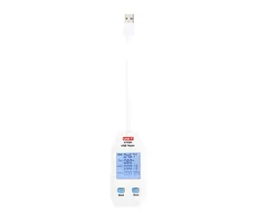UNI-T UT658A / USB-Tester / 4-24 V / 0-3 A / QC3.0 / LCD-Display