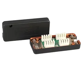 EFB-Anschlussmodul Kat. 7 LSA schwarz / Anschlussmodul / 600 MHz / LSA-Anschlüsse / AWG 26-22