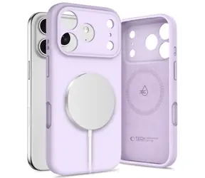 Tech-Protect Silikon MagSafe iPhone 17 Pro Max Hülle, lila / Hülle / Silikon / MagSafe
