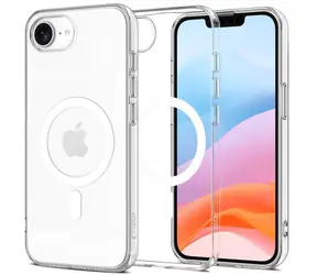 Tech-Protect Flexair Magsafe transparente Schutzhülle für Apple iPhone 16e, 17e / MagSafe / Silikon
