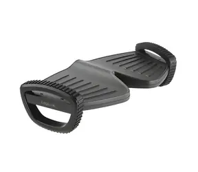 LogiLink Fußstütze schwarz / Fußstütze / Tragkraft 10 kg / rutschfeste Unterlage / 502 x 277 x 135 mm