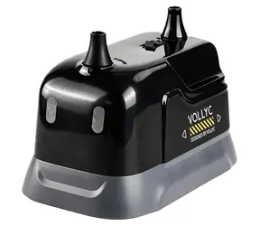 Flextail Evo schwarz / Ballonpumpe / 600 W / Druck 14,4 kPa / 2 Düsen