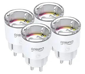 Gosund EP2-Z (4er-Pack) / Intelligente Steckdose / ZigBee / 10 A