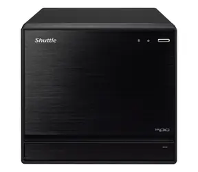 Shuttle XPC Cube SB860R8 schwarz / Mini-PC / LGA 1851 / DDR5 / M.2, SATA / 2x LAN / Ohne Betriebssystem