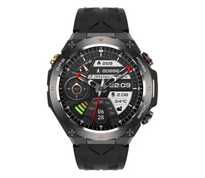 Colmi V75 schwarz / Smartwatch / GPS / Kompass und Höhenmesser / Bluetooth-Anrufe / 1,45"-Display