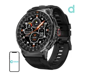 Colmi V69 schwarz / Smartwatch / 1,85"-Display / IP68 / Bluetooth-Anrufe / 710 mAh