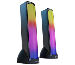 Tracer Sigma RGB schwarz / Lautsprecher / 2.0 / BT / USB / 10W RMS