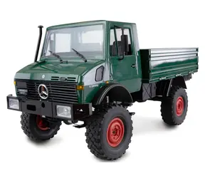 AMEWI RC-Auto Mercedes-Benz Unimog grün / Maßstab 1:12 / Allradantrieb / RTR / 2,4 GHz / LED-Beleuchtung