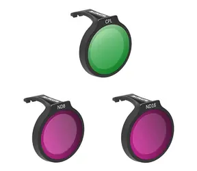 SUNNYLIFE 3er-Filterset NE-FI874 / CPL + ND8 + ND16 / für DJI Neo / optisches Glas und Kunststoff