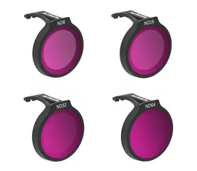 Sunnylife NE-FI875 Set mit 4 ND-Filtern für DJI Neo / ND-Filter / ND8 + ND16 + ND32 + ND64 / Glas