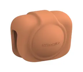 Sunnylife SG034 orange / Objektivabdeckung / Silikon / für DJI OSMO 360