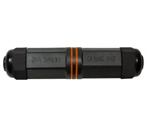 LogiLink NP0081 schwarz / RJ45-Anschluss / Cat.6A / IP67 / Außenbereich