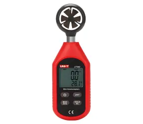 UNI-T UT363 / Anemometer / Windgeschwindigkeit 0-30 m/s / Temperatur -10 bis 50 °C / MAX / AVG