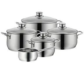 WMF Diadem PLUS / Topfset / 5-teilig / Cromargan 18/10 Edelstahl / Induktion