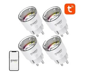 Gosund EP2 (4er-Pack) / Intelligente Steckdose / WLAN / 10 A / Tuya