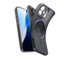 ESR Zero Clear (HaloLock) Schwarz / Hülle / Apple iPhone 16 PLUS / MagSafe / TPU