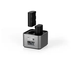 Hähnel ProCube2 Canon grau / Ladegerät / LCD-Display / AA-Adapter