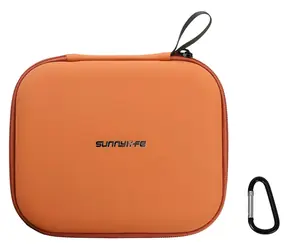 Sunnylife B977 orange / Tasche für DJI RC / PU-Leder / RC 1, RC 2, RC-N3, RC-N2, RC-N1