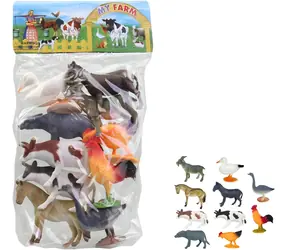 Tiere im Beutel, 9-12 cm / Tierfiguren / ab 3 Jahren