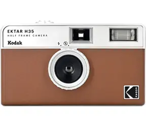 Kodak EKTAR H35 braun / Filmkamera / 35-mm-Film / Blitz