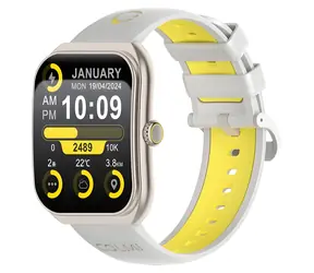 Colmi P86 Gold / Smartwatch / 1,93" AMOLED-Display / Bluetooth 5.3 / 1 ATM