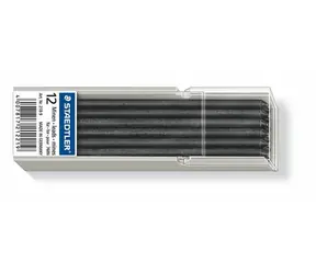 Staedtler Lumocolor Ersatzminen schwarz / 3 mm / 70 mm / 12 Stück.