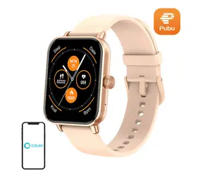COLMi P81 Gold / Smartwatch / 1,9"-Display / SpO2-Messung / Blutdruckmessung / Bluetooth-Anrufe / IP68