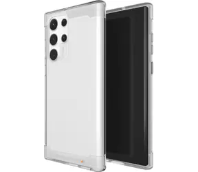 ZAGG Gear4 Havana transparent für Samsung Galaxy S22 Ultra / Schutzhülle / D3O-Fallschutz / Antimikrobiell