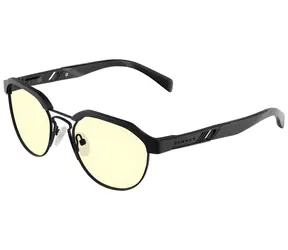 Gunnar Campbell Onyx / Büro- und Gaming-Brille / bernsteinfarbene Gläser / BLF 65 / Gunnar Fokus