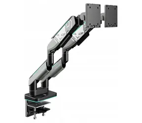 Diablo X-Arm Dual grau-schwarz / Arm für 2 Monitore / Bis zu 49 Zoll / RGB