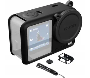 Telesin S6-PTC-11 schwarz / Schutzhülle / für DJI OSMO Action 6 / Silikon
