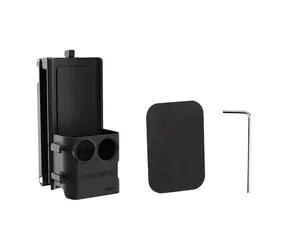 Sunnylife 761V2 schwarz / Magnethalterung / für DJI OSMO Pocket 3 / 6 Magnete / 1/4"-Gewinde