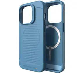 ZAGG Gear4 Havana Snap Blue / Hülle für iPhone 14 Pro / MagSafe / D3O / Antimikrobiell