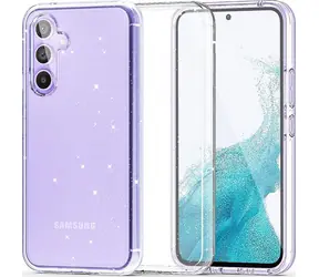 Tech-Protect Flexair Hybrid Glitter Hülle für Samsung Galaxy S23 FE