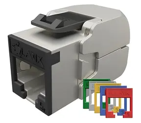 Solarix selbstschneidendes Keystone-Kabel CAT6A STP RAL FIT / Keystone / RJ-45 / 10G / geschirmt