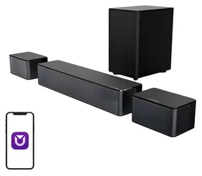 Ultimea Poseidon D50 / Soundbar / 5.1 / 320W / Bluetooth 5.3 / HDMI / kabelloser Subwoofer