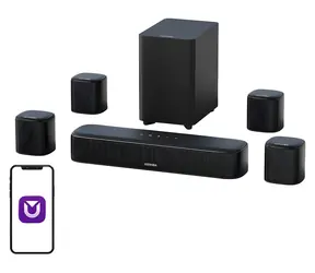 Ultimea Aura A40 / Soundbar / 7.1 / 330W / Bluetooth 5.3 / kabelgebundener Subwoofer